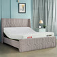 Wave Plus Adjustable Bed with Tranquil Lime Shell Upholstered Bed and SuperGrid Mattress