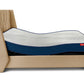 Wave Plus Adjustable Bed with Tranquil Walnut Shell Upholstered Bed and Livein Orthopedic Mattress