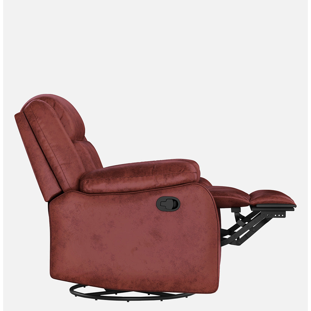 Red best sale recliner chair